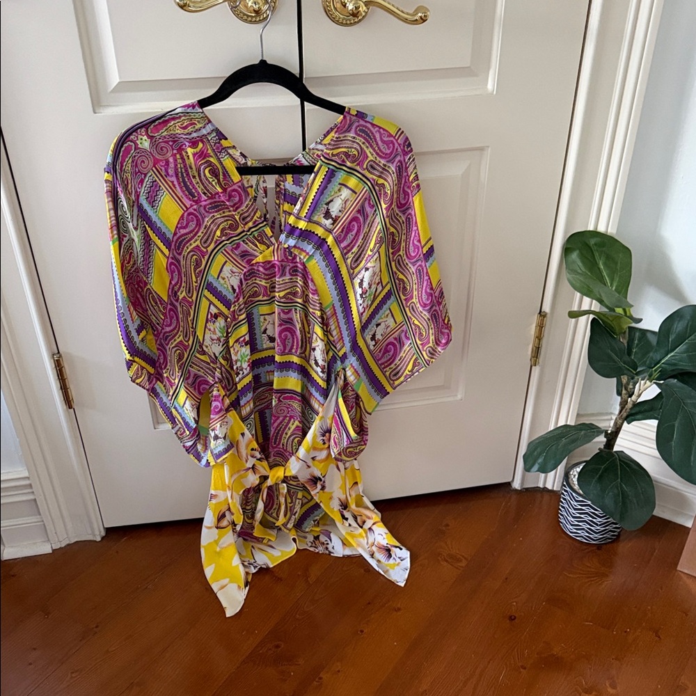 Colorful Paisley Women's Blouse